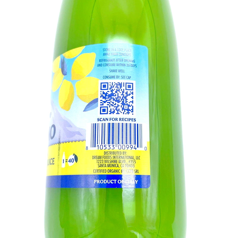 (コストコ) イタリアン ボルケーノ 100% オーガニックレモンジュース 1L×1本