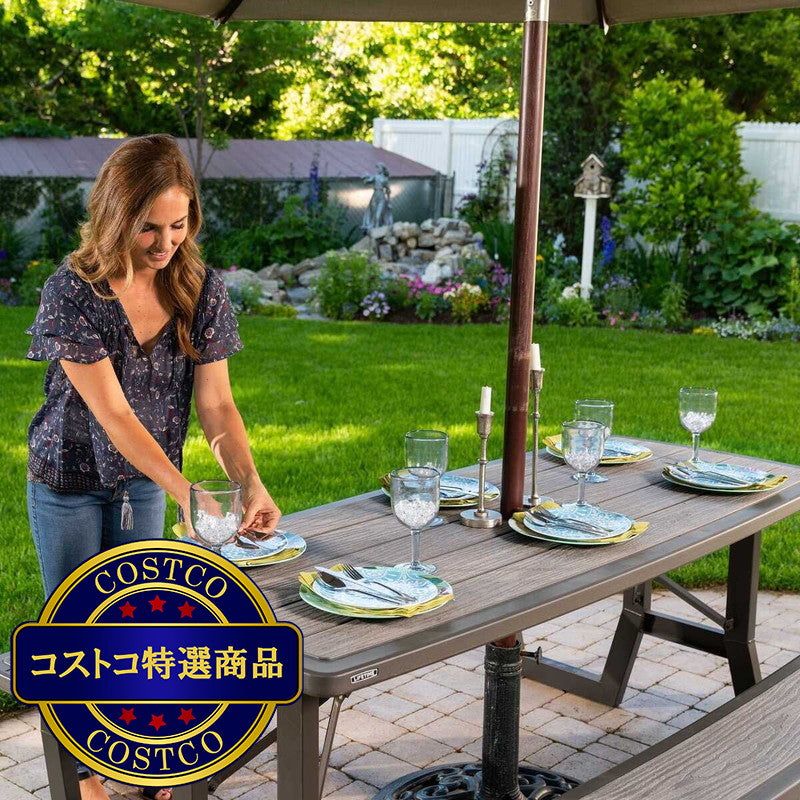 (コストコ) LIFETIME ピクニックテーブル