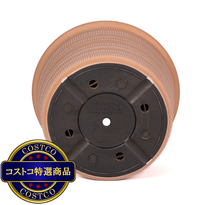 (コストコ) Trendspot Forum 樹脂製プランター 12寸 3個セット テラコッタ