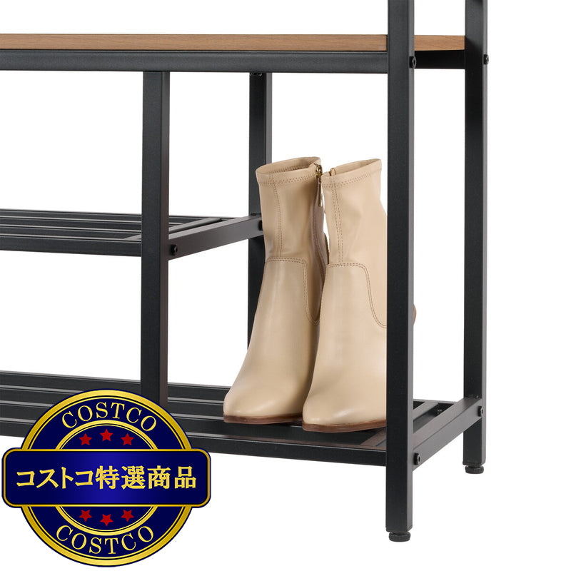 (コストコ) Neatfreak!(ニートフリーク!)ウッドトップ 収納ベンチ