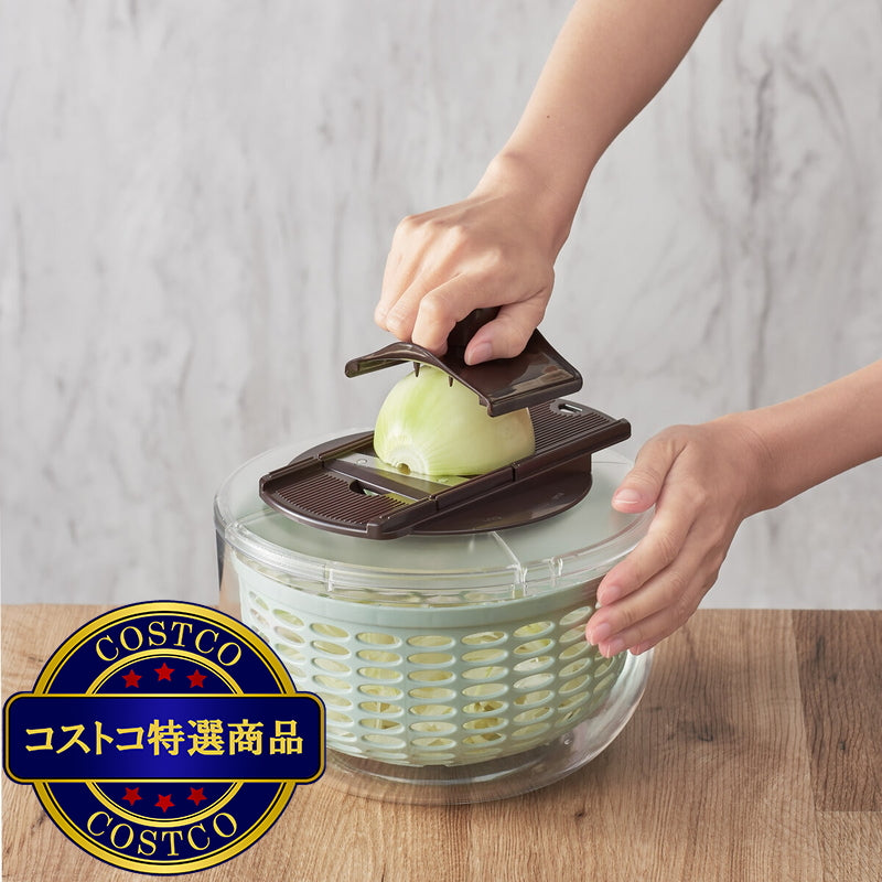 (コストコ) トフィー プッシュサラダスピナー&スライサーセット