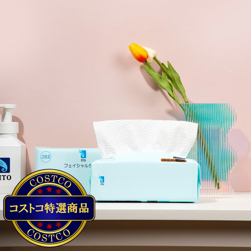 (コストコ) ITO フェイシャルタオル 66枚 6個入り