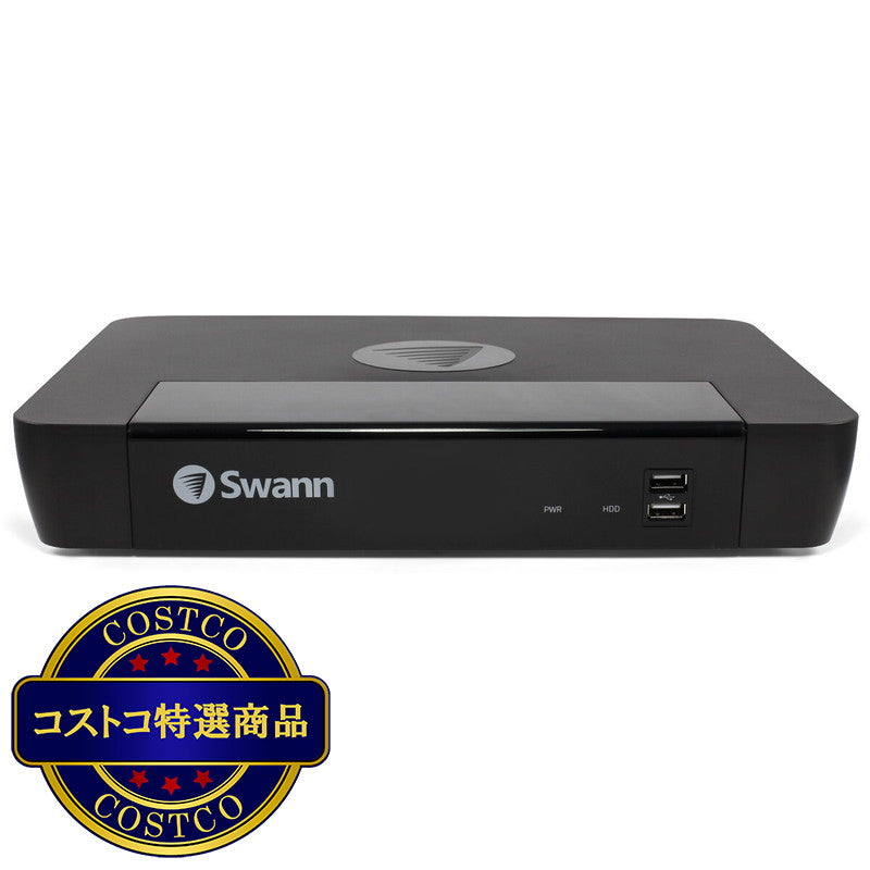 (コストコ) Swann(スワン)16CH NVR 4TB システム 4K カメラ12台セット