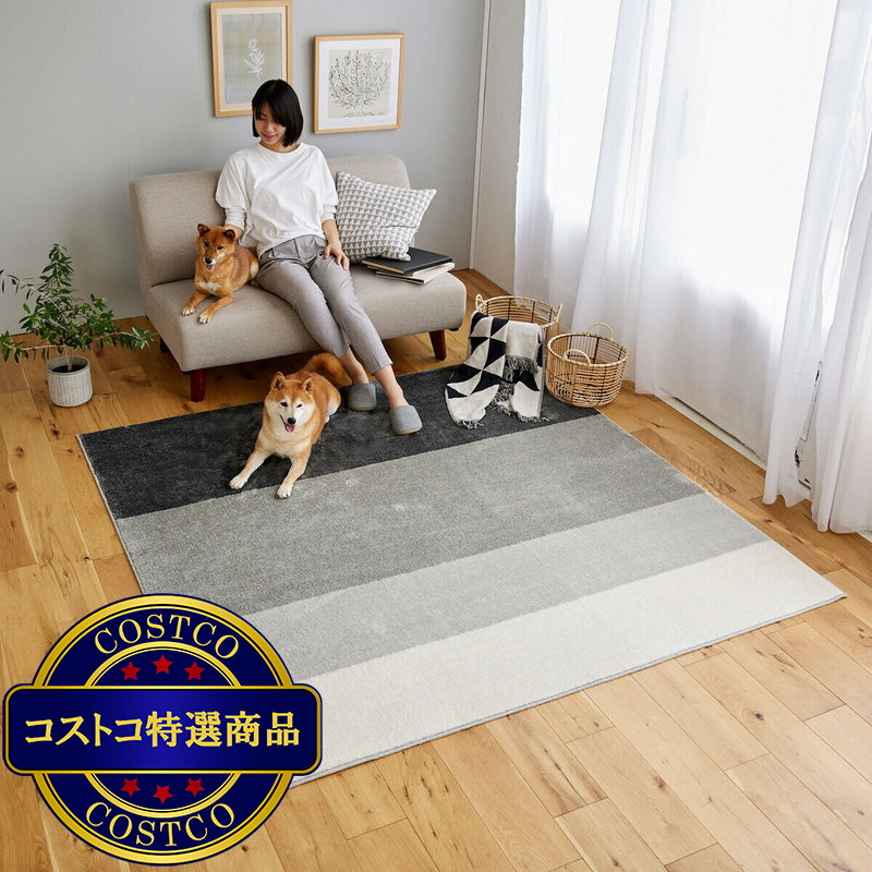 (コストコ) スミノエ ペット消臭ラグ ワグ 190 x 190cm グレー