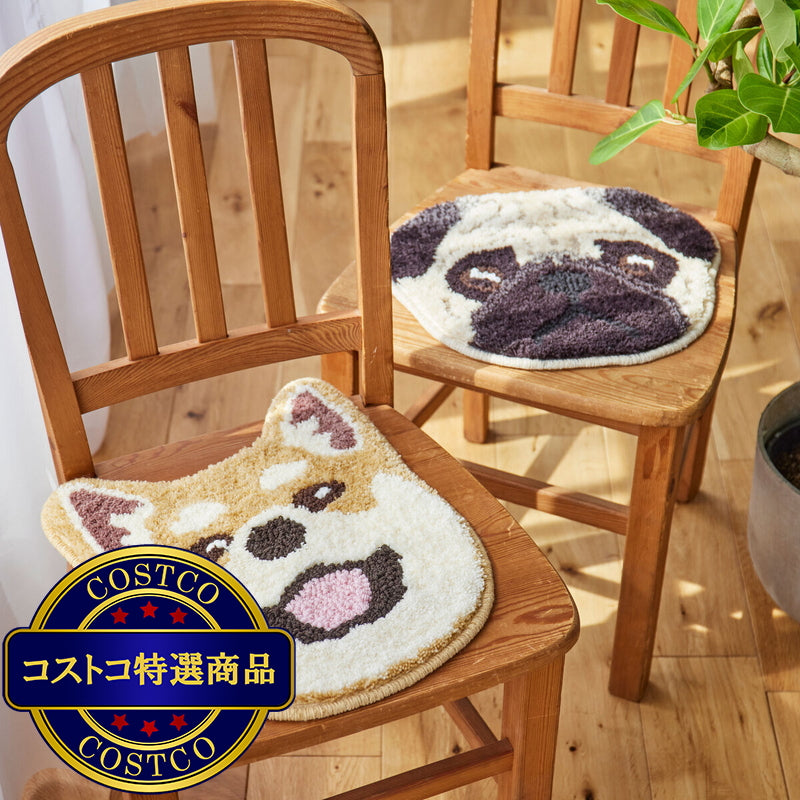 (コストコ) スミノエ チェアパッド イヌカオ シバイヌ