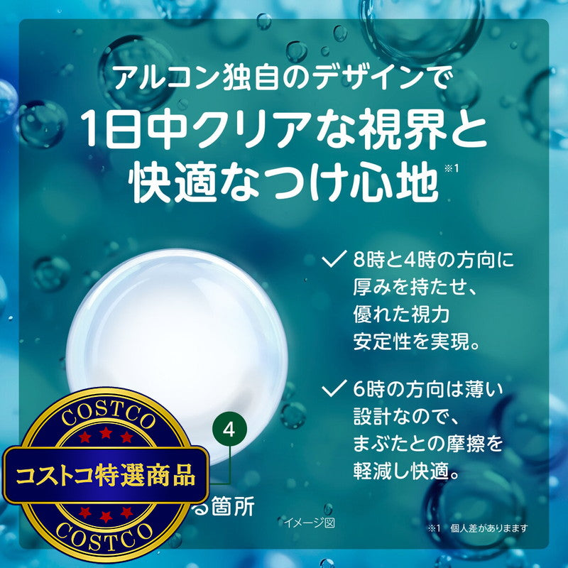 (コストコ) 【処方指示書の提出が必要です】プレシジョン ワン 乱視用 90枚入り (ベースカーブ 8.5)