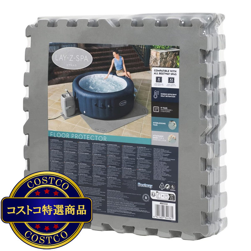 (コストコ) BESTWAY フロアプロテクター 1.96m x 1.96m