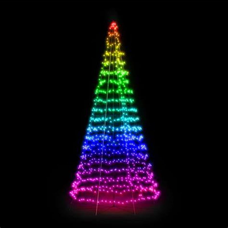 (コストコ) Twinkly(トゥインクリー)ライトツリー300 RGBW LED スマートデコレーションライト