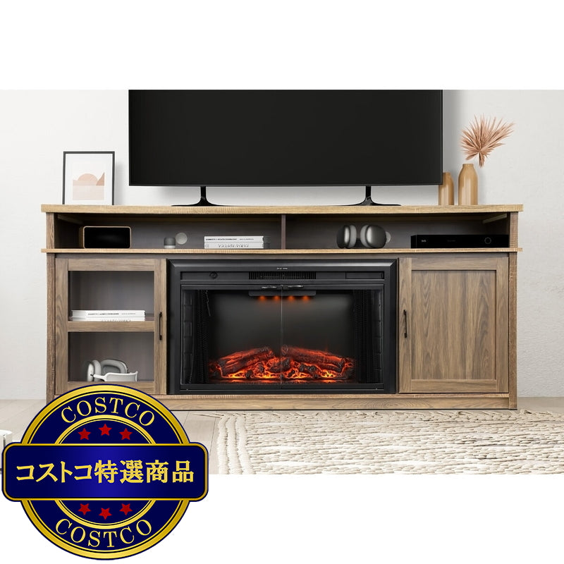 (コストコ) luxstar 暖炉型テレビボード ヒーター付き