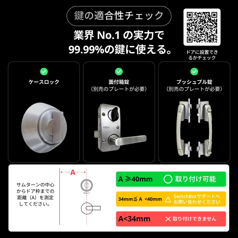 (コストコ) スイッチボットロックUltra&顔認証パッドProツインロックセット W5600002B/S-W7300502