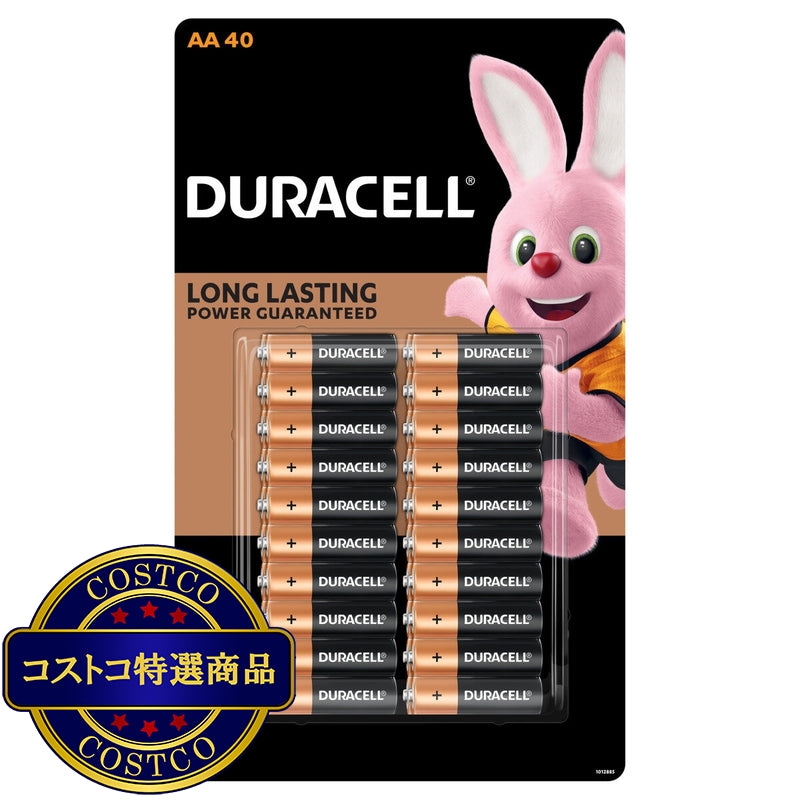 (コストコ) デュラセル　アルカリ単3電池　40本