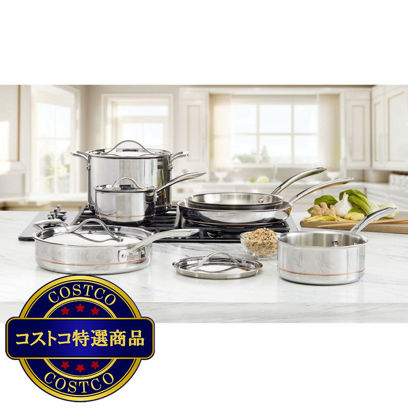 (コストコ) カークランドシグネチャー  クックウェア 10点セット
