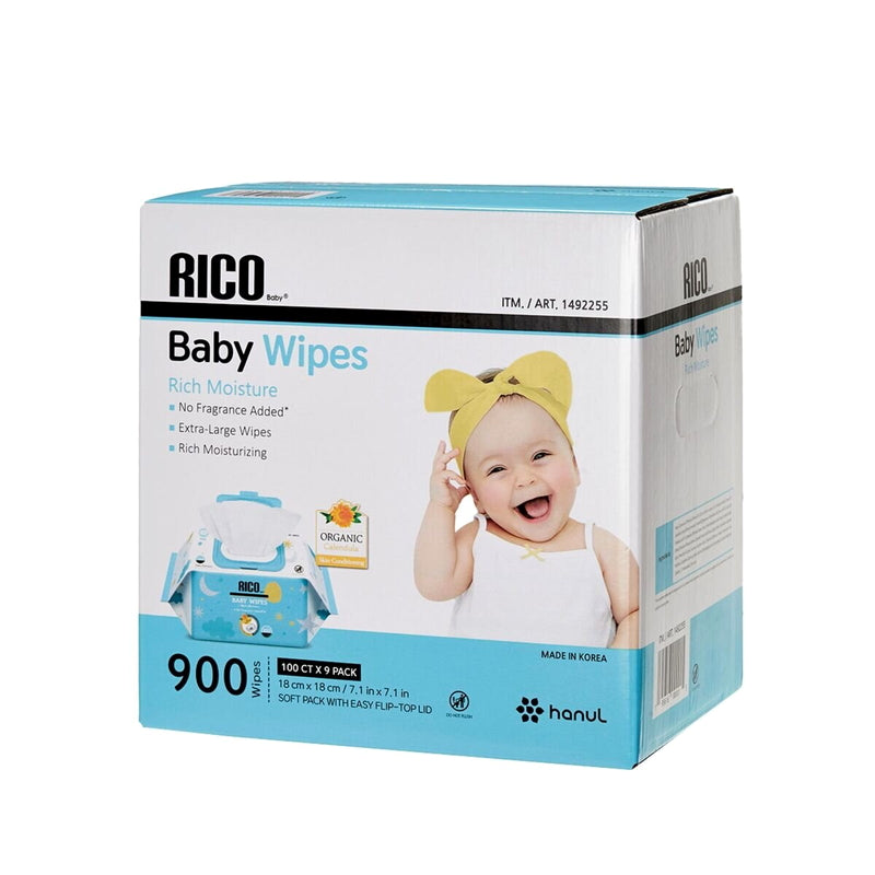 (コストコ) RICO 赤ちゃん用 おしりふき 900枚