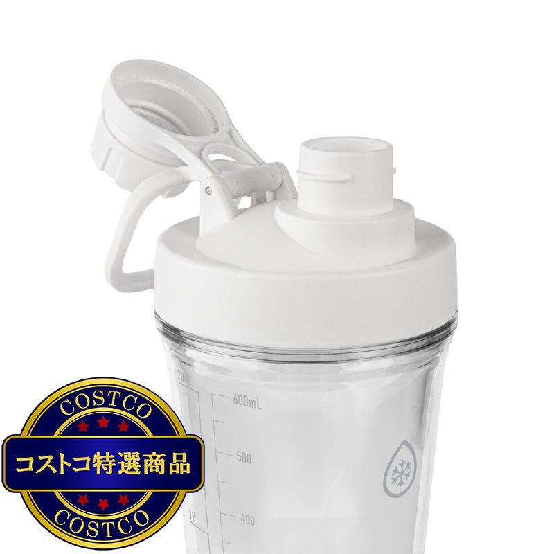 (コストコ) TAKEYA シェイカーボトル 710ml 2個 ブラック/ホワイト
