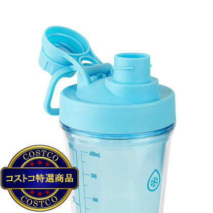 (コストコ) TAKEYA シェイカーボトル 710ml 2個 ホワイト/ライトブルー