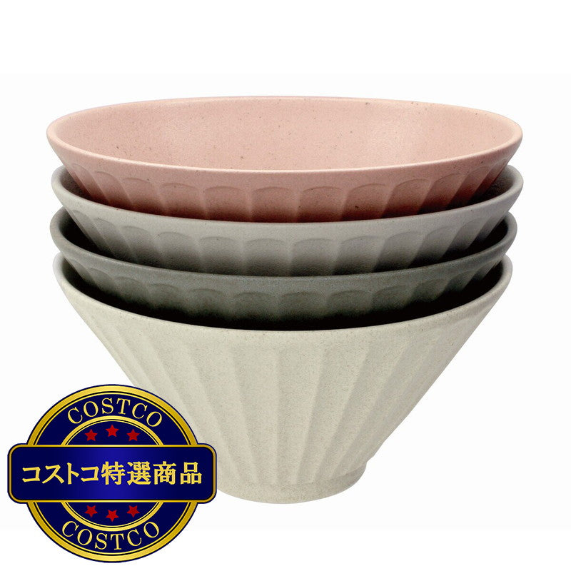 (コストコ) 美濃焼 ソギボウル 軽量 4個セット