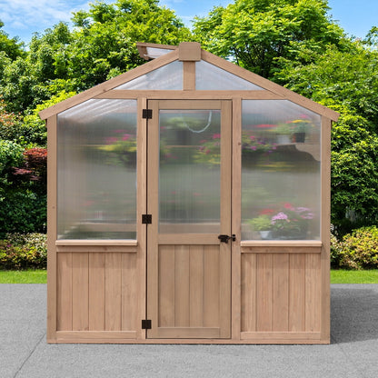 (コストコ) Yardistry グリーンハウス 木製温室 2.4 x 3.0m