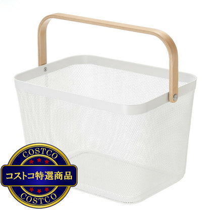 (コストコ) エディフィス メッシュバスケット ホワイト