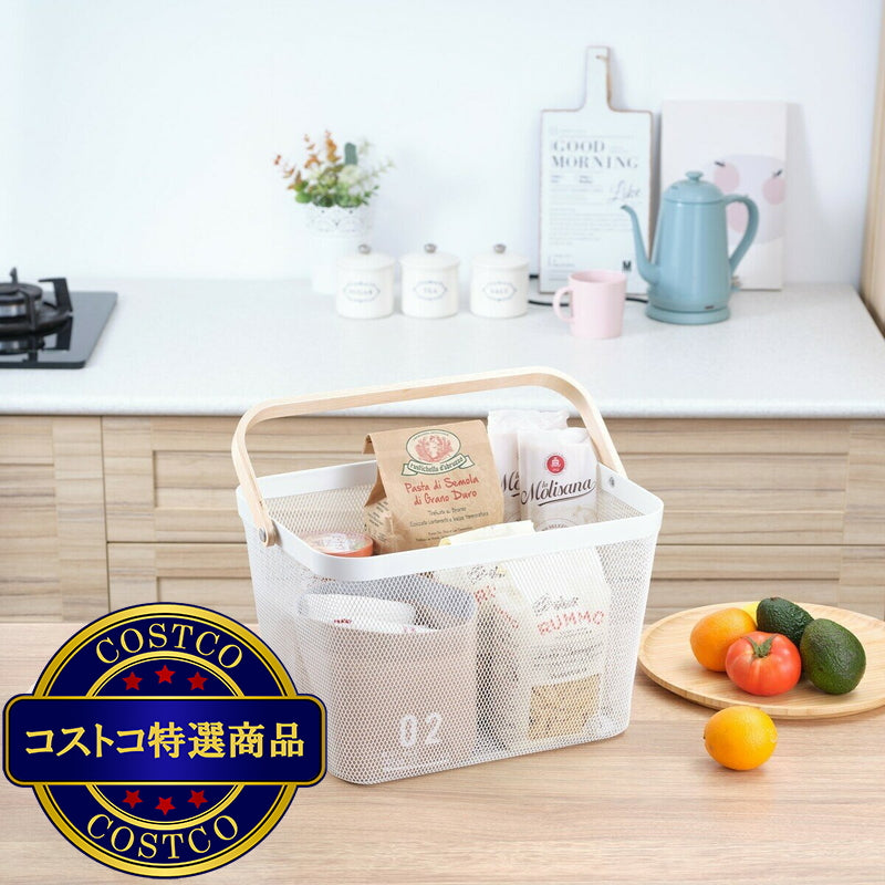 (コストコ) エディフィス メッシュバスケット ホワイト