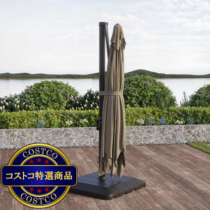 (コストコ) シーズンズセントリー 10x13フィート (約3.0m x 4.0m) ガーデンパラソル
