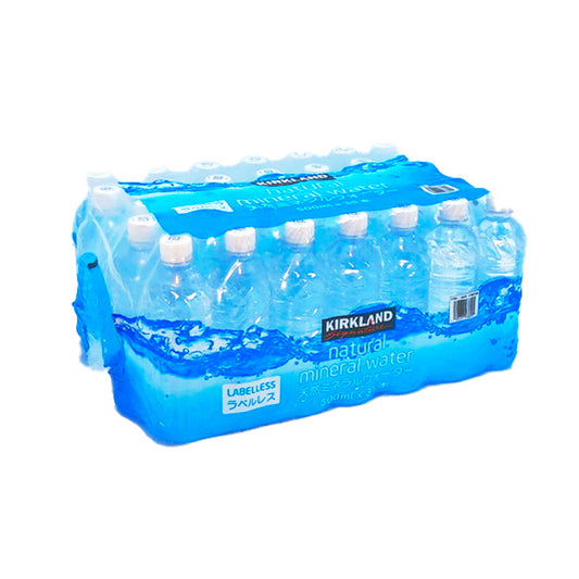 カークランドシグネチャー 天然ミネラルウォーター ラベルレス 500ml
