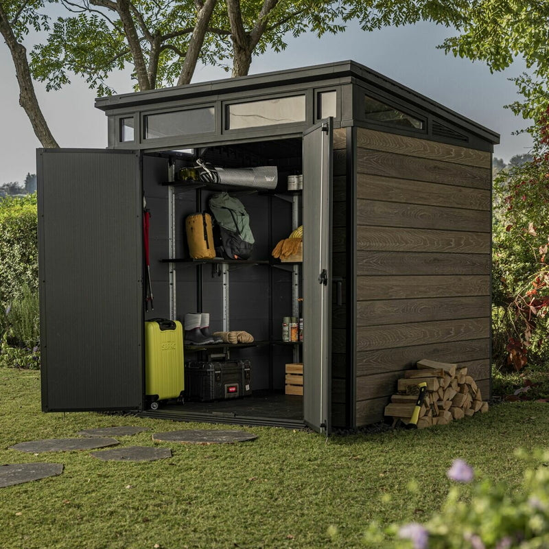 (コストコ) ケター ペント 7 X 7 フィート(2.2 x 2.2m) 屋外用物置 シグネイチャー