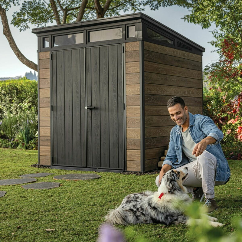 (コストコ) ケター ペント 7 X 7 フィート(2.2 x 2.2m) 屋外用物置 シグネイチャー