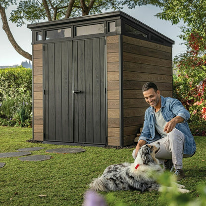 (コストコ) ケター ペント 7 X 7 フィート(2.2 x 2.2m) 屋外用物置 シグネイチャー
