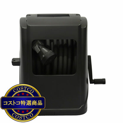 (コストコ) グリーンライフ G-Aqua ホースリール 20m 大水量ひっかけノズル付