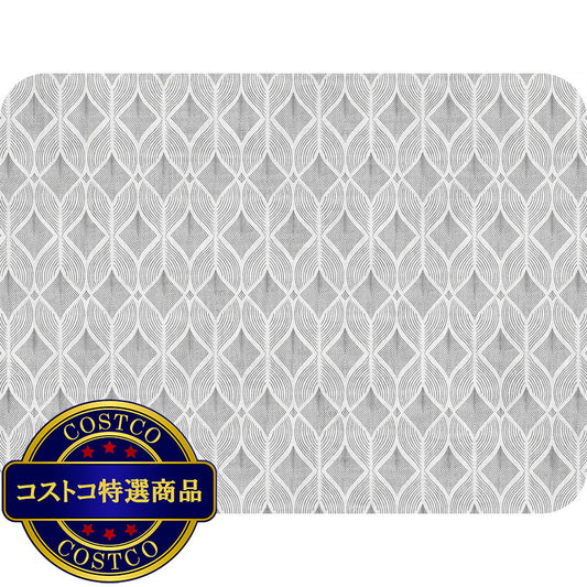 (コストコ) マルチユース ドライングマット 4枚組 50x76cm / 38x50cm 各2枚 グレー