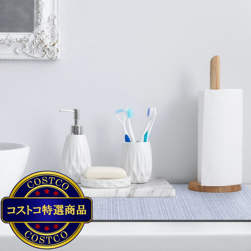 (コストコ) マルチユース ドライングマット 4枚組 50x76cm / 38x50cm 各2枚 ブルー