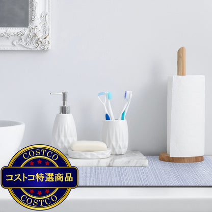 (コストコ) マルチユース ドライングマット 4枚組 50x76cm / 38x50cm 各2枚 ブルー