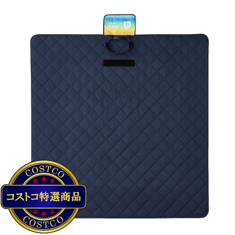 (コストコ) Sierra Designs アウトドアトートブランケット 182 x 182cm レインボー/ネイビー ブレザー
