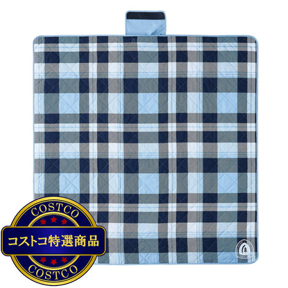 (コストコ) Sierra Designs アウトドアトートブランケット 182 x 182cm プレイド/ブルー