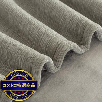 (コストコ) CHENILLE 大判ひざ掛け 152cm x 177cm セージ