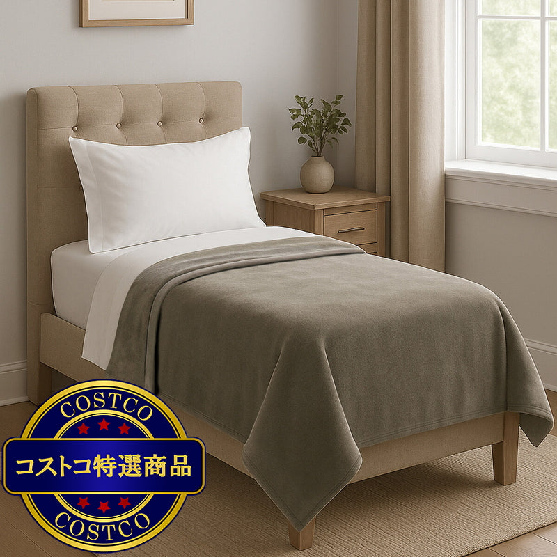 カークランドシグネチャー ブランケット シングル ピュアカシミヤ