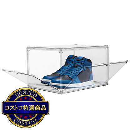 (コストコ) AG BOX クリアシューボックス4個セット