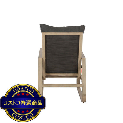 (コストコ) ウェストコーストカジュアル Tilham 屋外家具 ダイニング 5点 セット