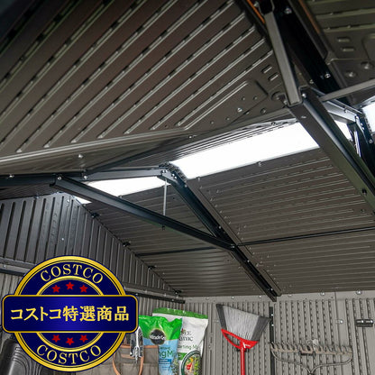 (コストコ) LIFETIME 9.5 x 7 フィート (2.9 x 2.1 m) 屋外用物置