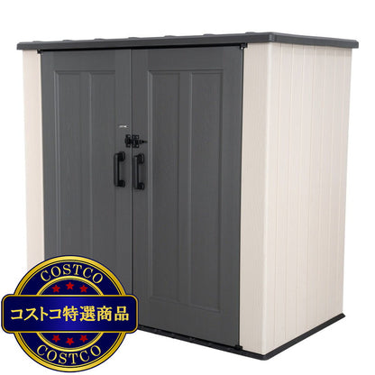 (コストコ) LIFETIME 6 x 4フィート (193 x 110 x 177cm) 屋外用物置