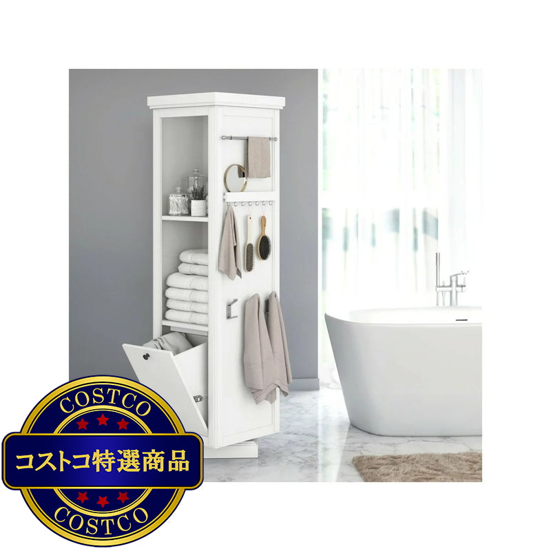 (コストコ) Tresanti 全身ミラー180度回転マルチ収納