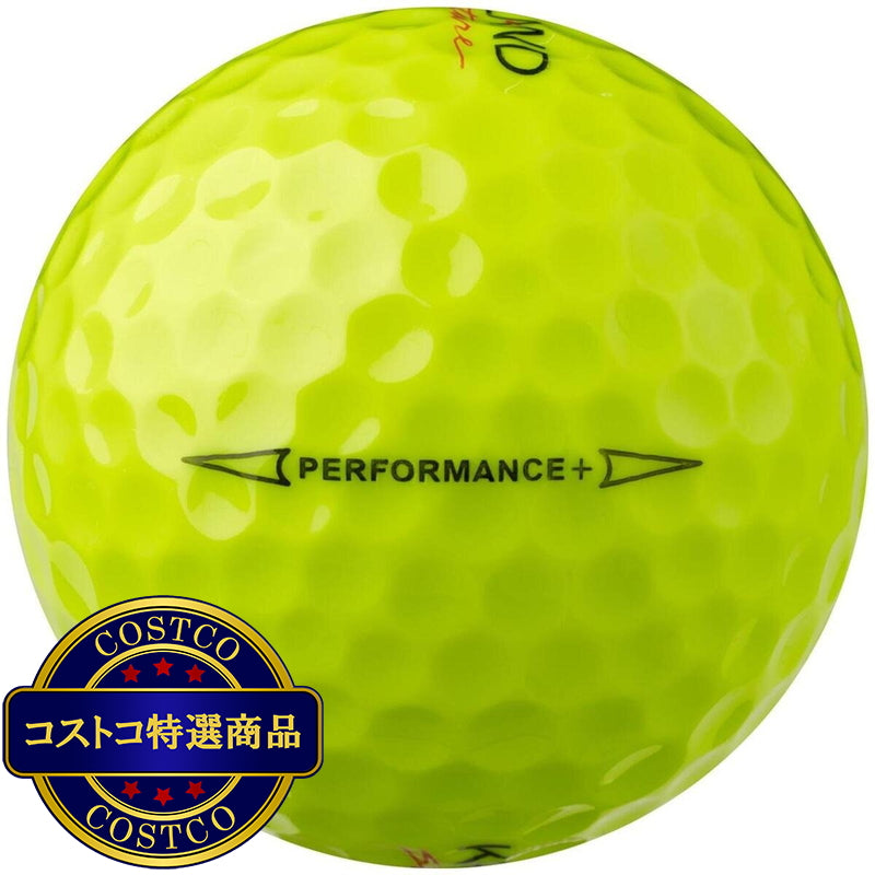 (コストコ) カークランドシグネチャー 3ピースゴルフボール バージョン3.0 イエロー 24個入り