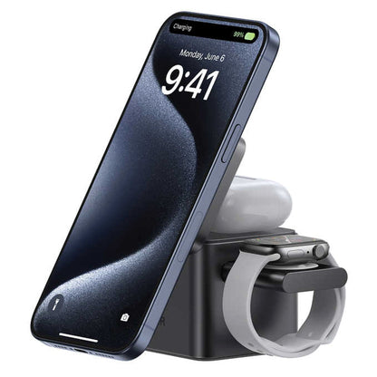 (コストコ) アンカー MagGo 3-in-1 ワイヤレス充電器 Qi2対応
