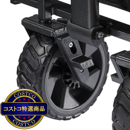 (コストコ) マックスポーツ 折り畳みワゴンXL　ブラック/グレー