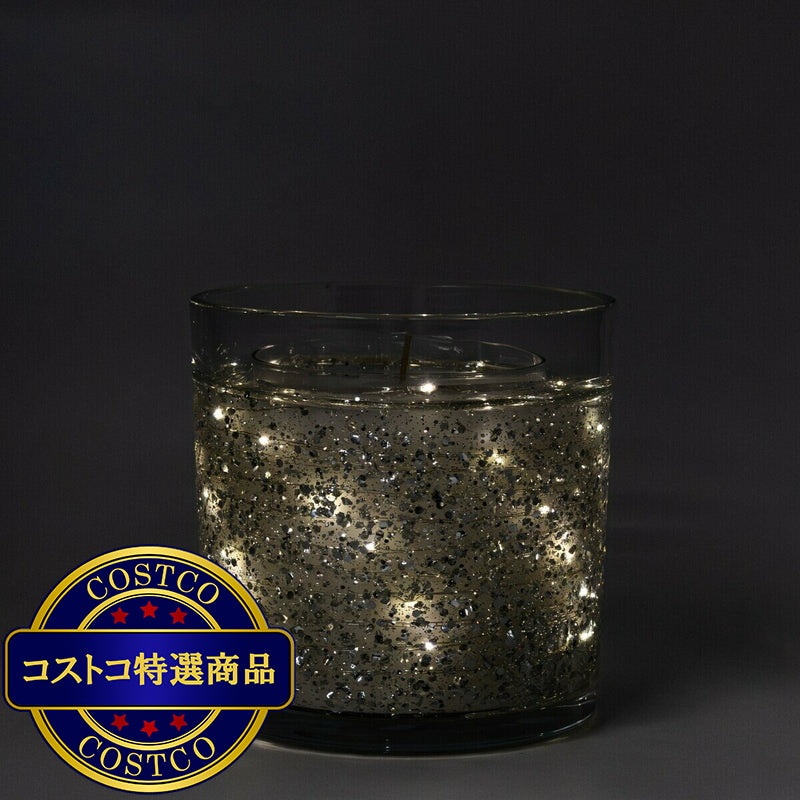 (コストコ) AVARIA LED一体型キャンドル(電池式) 2個 ジュニパー＆シルバーバーチ