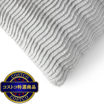 (コストコ) BHF ボディーピロー 50 x 121cm ライトグレー