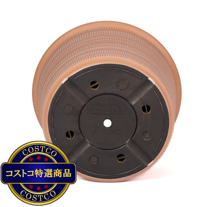 (コストコ) Trendspot Forum 樹脂製プランター 12寸 3個セット テラコッタ
