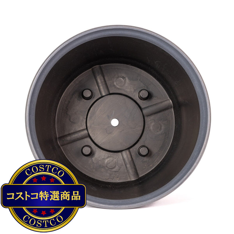 (コストコ) Trendspot Forum 樹脂製プランター 12寸 3個セット エンバー