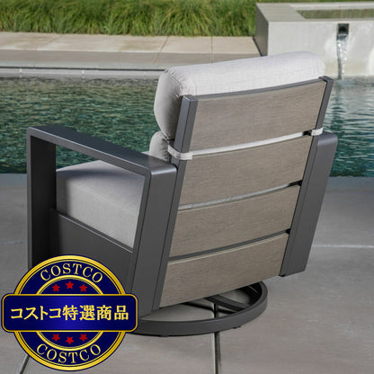 (コストコ) サンヴィラ Beckett 屋外用テーブル & チェア 3点セット