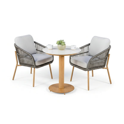 (コストコ) サンヴィラ Charme 屋外用テーブル & チェア 3点セット